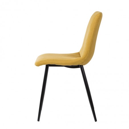 Silla XENA mostaza - 45x56x86h