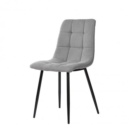 Silla diseño contemporáneo grey light - 45x56x86h