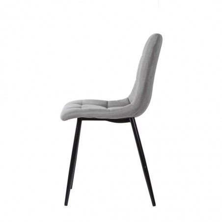 Silla diseño contemporáneo grey light - 45x56x86h