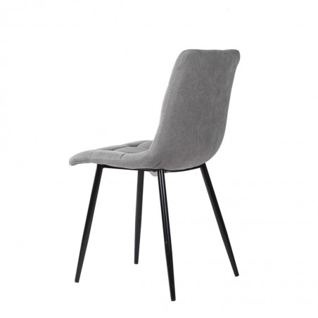 Silla diseño contemporáneo grey light - 45x56x86h