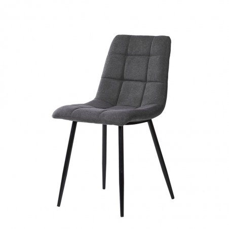 Silla diseño contemporáneo grey dark - 45x56x86h