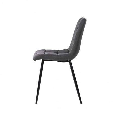 Silla diseño contemporáneo grey dark - 45x56x86h