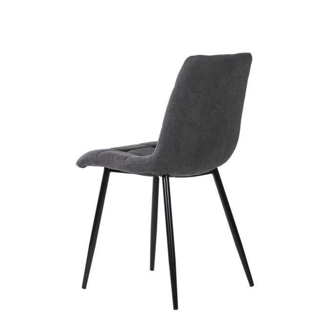 Silla diseño contemporáneo grey dark - 45x56x86h Silla diseño contemporáneo grey dark - 45x56x86h