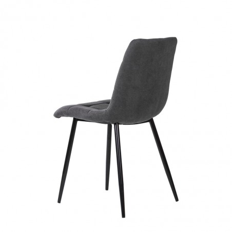 Silla diseño contemporáneo grey dark - 45x56x86h