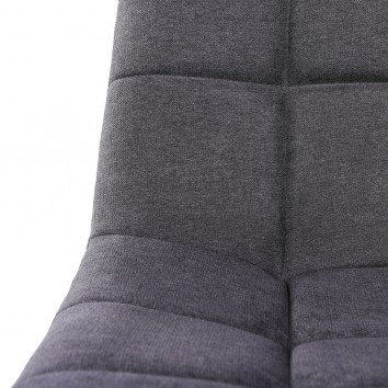 Silla diseño contemporáneo grey dark - 45x56x86h 2