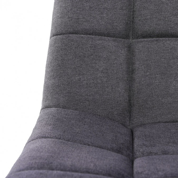 Silla diseño contemporáneo grey dark - 45x56x86h Silla diseño contemporáneo grey dark - 45x56x86h