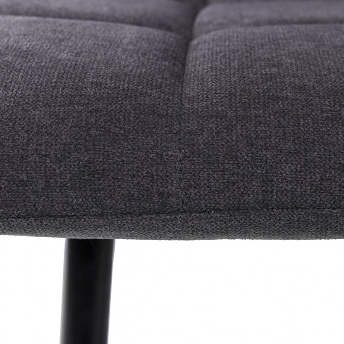 Silla diseño contemporáneo grey dark - 45x56x86h Silla diseño contemporáneo grey dark - 45x56x86h