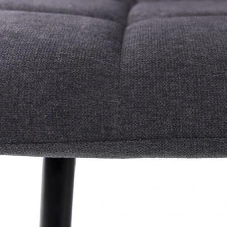 Silla diseño contemporáneo grey dark - 45x56x86h