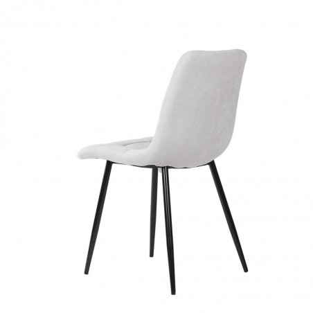 Silla diseño contemporáneo cream - 45x56x86h
