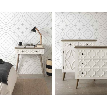 Cómoda estilo Romántico 80x38x90h