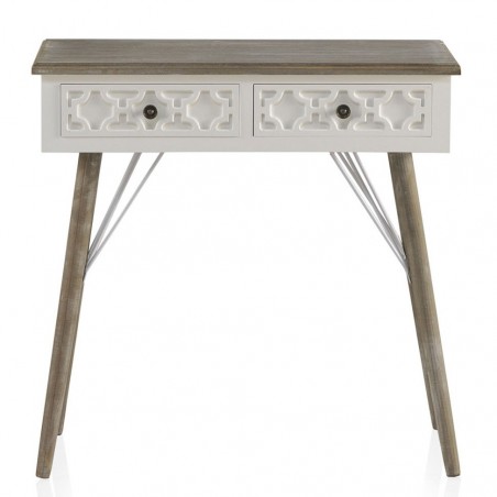 Cosola con dos cajones estilo Romántico 47x35x76h