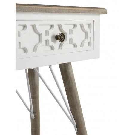 Cosola con dos cajones estilo Romántico 47x35x76h