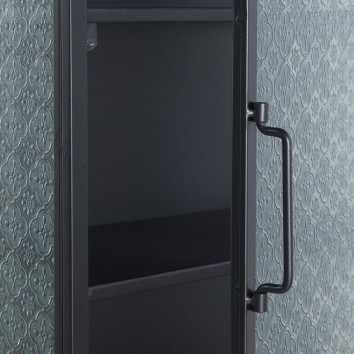 Vitrina de pared estilo industrial 40x20x60h 2