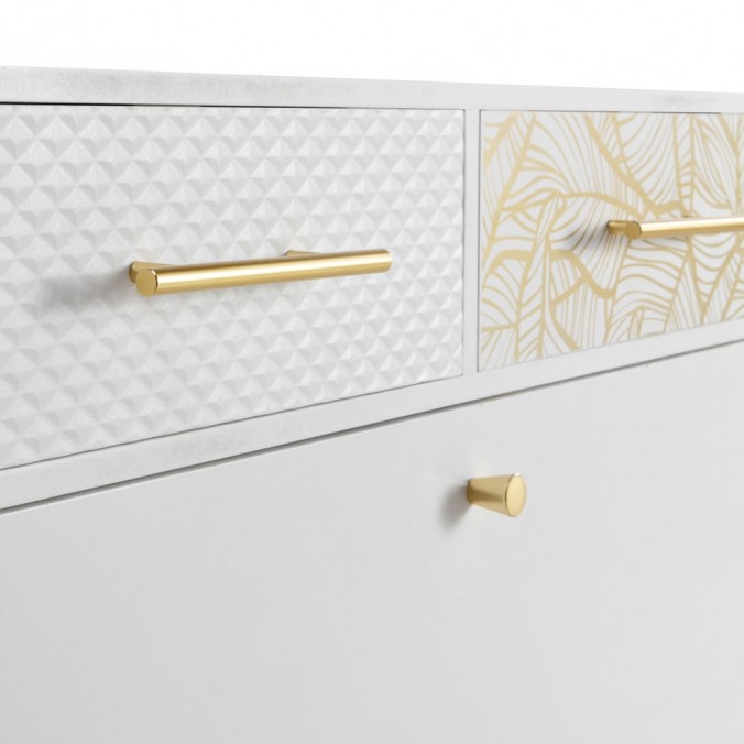 Zapatero con dos cajones estilo Art deco 78x24x104h Zapatero con dos cajones estilo Art deco 78x24x104h