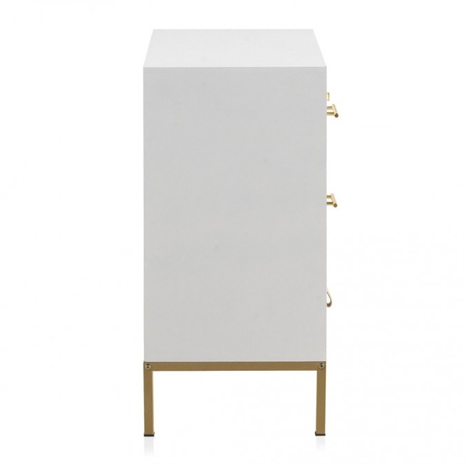 Cómoda con seis cajones estilo Art deco 80x40x83h Cómoda con seis cajones estilo Art deco 80x40x83h