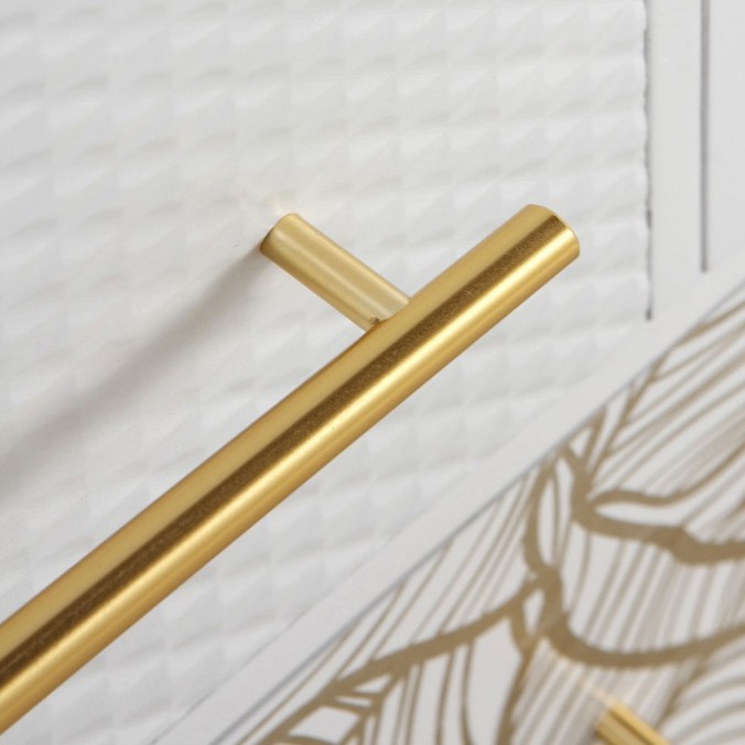 Cómoda con seis cajones estilo Art deco 80x40x83h Cómoda con seis cajones estilo Art deco 80x40x83h
