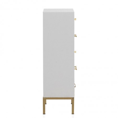 Sinfonier con cinco cajones estilo Art deco 40x30x100h