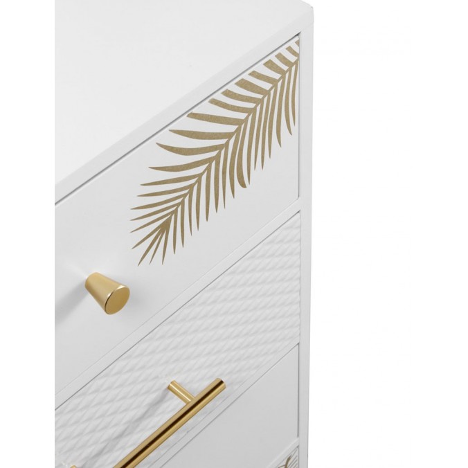 Sinfonier con cinco cajones estilo Art deco 40x30x100h