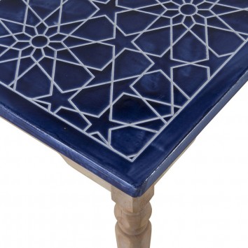 Mesa de centro estilo provenzal 110x60x45h 2