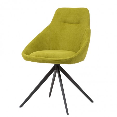 Silla estilo Mid Century lima -56x59x85h
