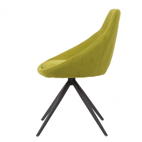 Silla estilo Mid Century lima -56x59x85h