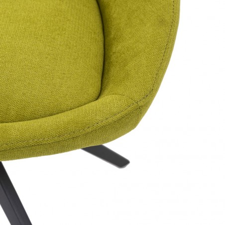 Silla estilo Mid Century lima -56x59x85h