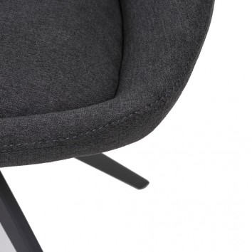 Silla estilo Mid Century dark grey -56x59x85h 2