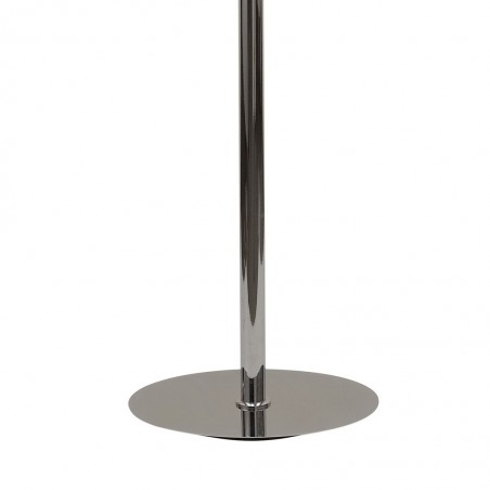 Lámpara de pie estilo clásico cromo 2 luces