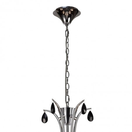 Lámpara de techo estilo clásico cromo 5 luces