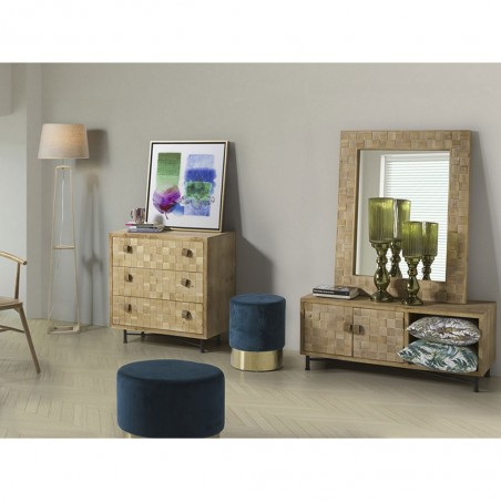 Mueble tv Carré - 110x38x45h