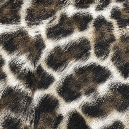 Taburete plegable leopardo - 48x40x45h