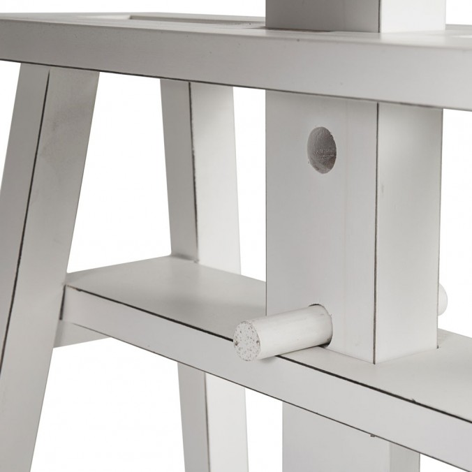 Escritorio de altura regulable madera mindi  150x70x78h