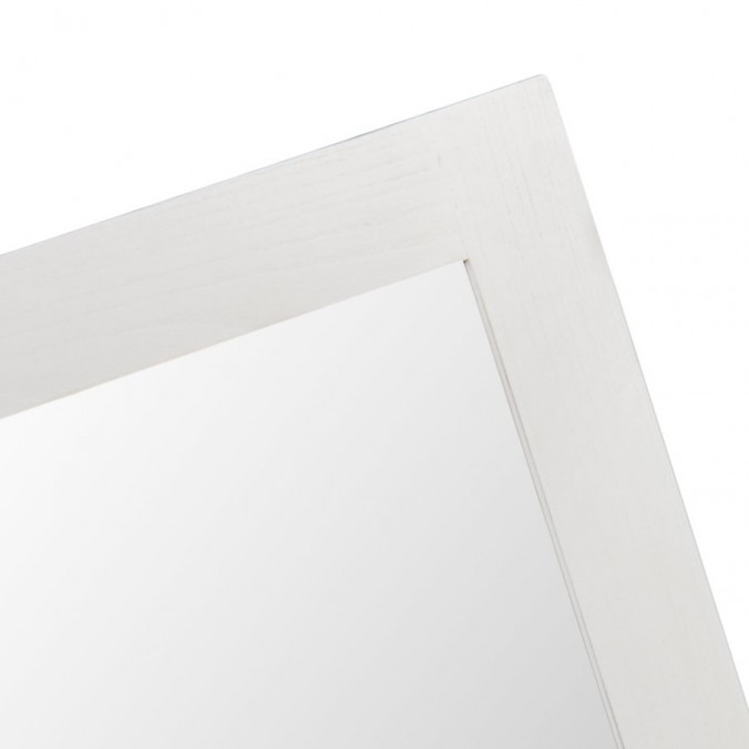 Espejo de pared marco madera mindi 90x110h