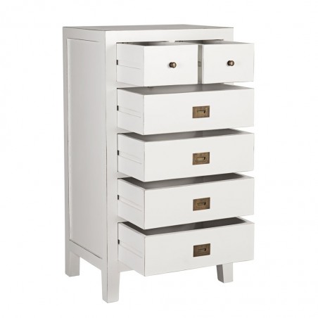 SInfonier 6 cajones fabricado en madera mindi 60x45x110h