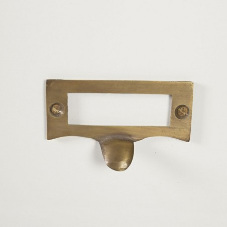 Mesita 3 cajones fabricada en madera mindi 30x36x72h