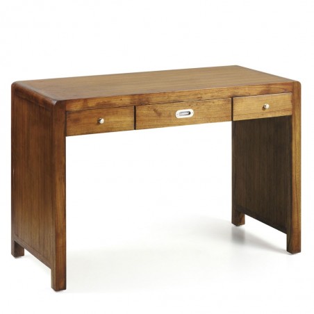 Escritorio 3 cajones estilo colonial mindi 110x55x78h