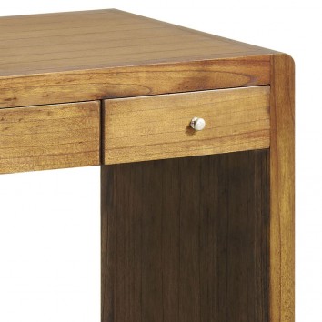 Escritorio 3 cajones estilo colonial mindi 110x55x78h 2