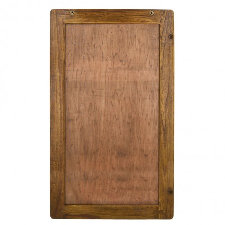 Espejo de pared madera mindi natural 80x150h
