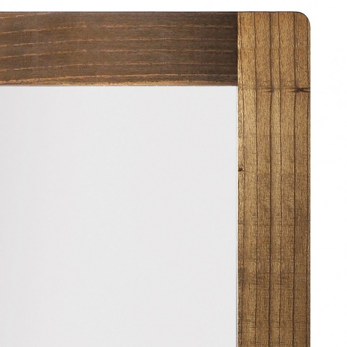 Espejo de pared madera de mindi natural 80x100h Espejo de pared madera de mindi natural 80x100h