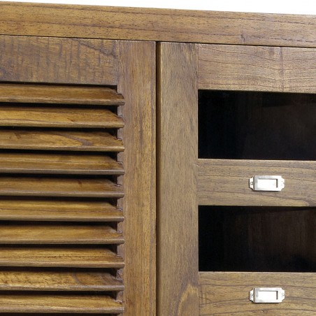 Armario estilo colonial madera mindi 105x55x200h