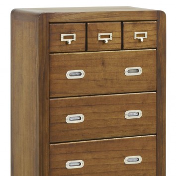 Sinfonier de estilo colonial madera mindi 60x40x130h 2