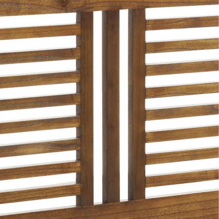 Cabezal de madera de mindi natural oscuro 165x135h