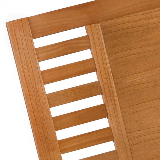 Cabezal estilo contemporaneo mindi natural claro 165x135h