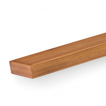 Estantería de pared madera mindi natural claro 90x20x6cm 2