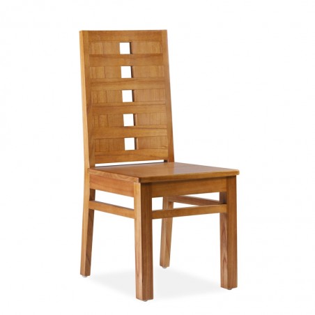 Silla de comedor madera maciza de mindi 45x55x100h