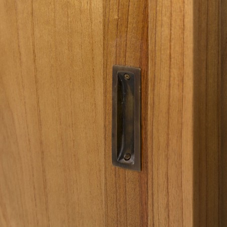 Aparador madera de mindi natural claro 180x45x90h