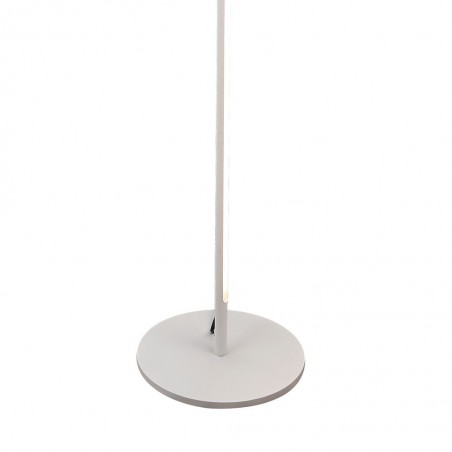 Lámpara de pie Torch blanco LED 25W