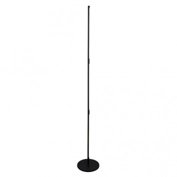 Lámpara de pie Torch negro LED 25W