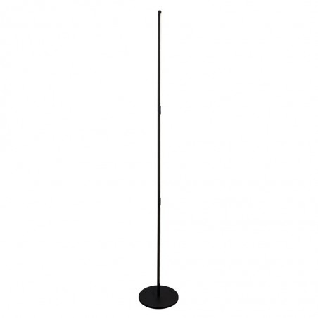 Lámpara de pie Torch negro LED 25W