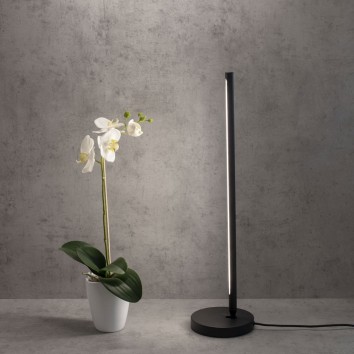 Lámpara de MESA Torch negro LED 11W 2